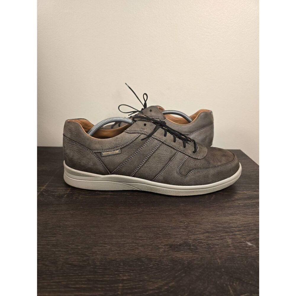 Mephisto Rebeca Perf- 6905 Light Grey Bucksoft Women's Shoes Size 10.5